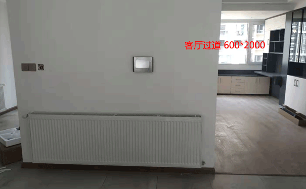 客廳暖氣片安裝效果圖